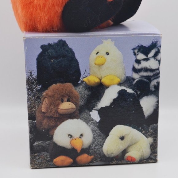 Squawk the Parrot Puffkins by Swibco Style 6687 Bean Bag Plush - Picture 9 of 9